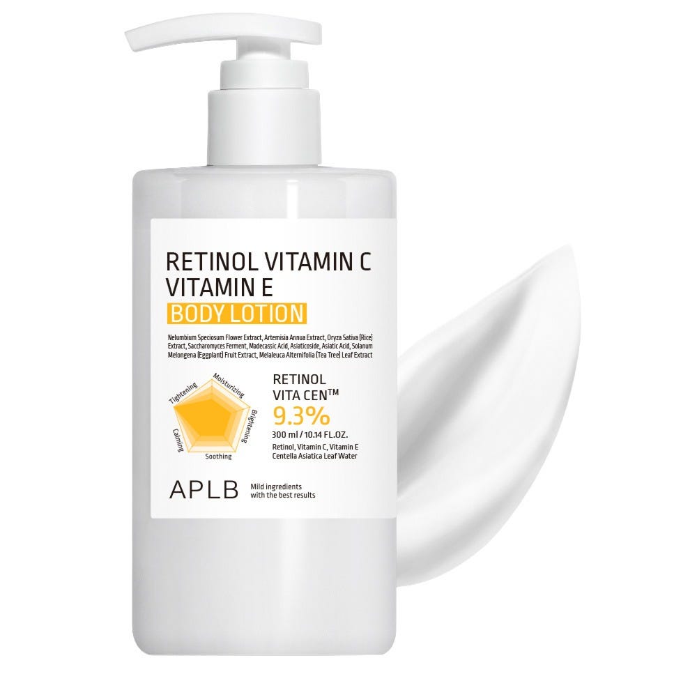 APLB Retinol Vitamin C Vitamin E Body Lotion 300 ml