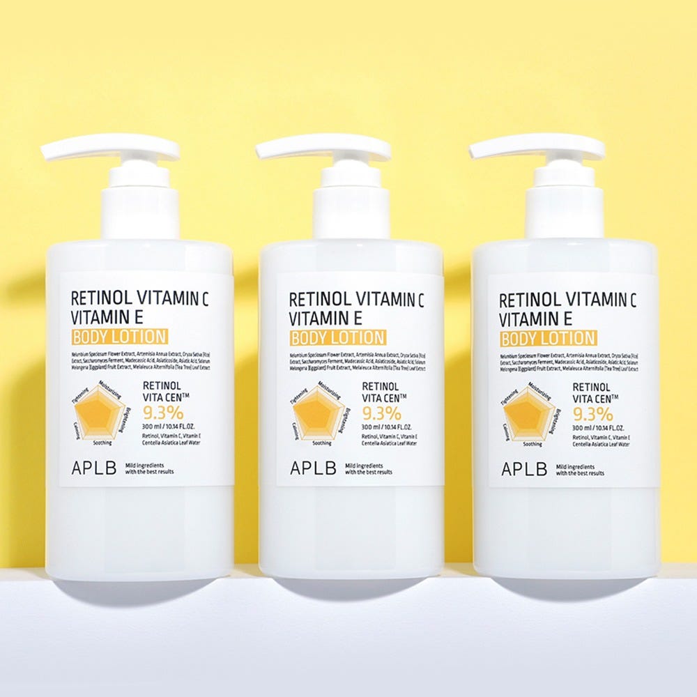 APLB Retinol Vitamin C Vitamin E Body Lotion 300 ml