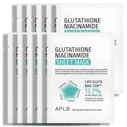 APLB Glutathione Niacinamide Sheet Mask 10 stück