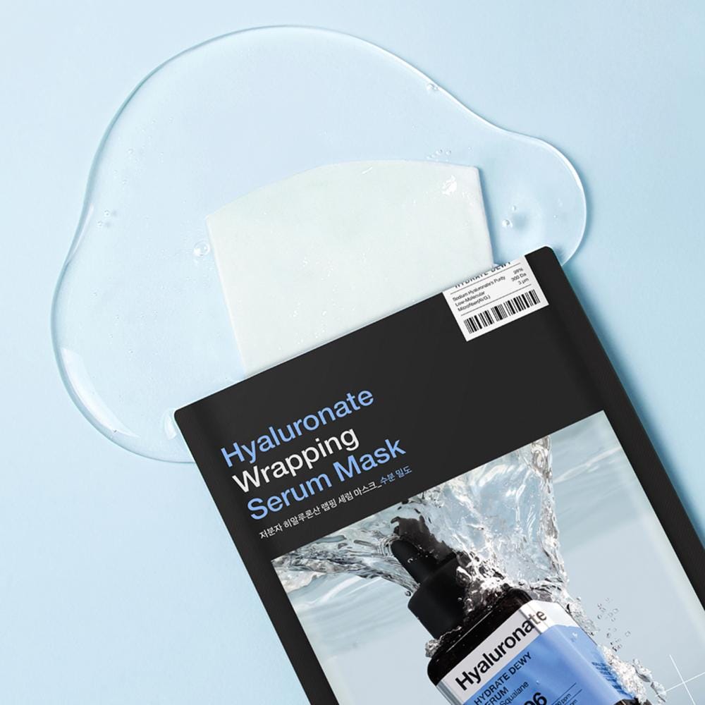 MEDIHEAL Hyaluronate Wrapping Serum Mask Hydrate Dewy 1 Stück