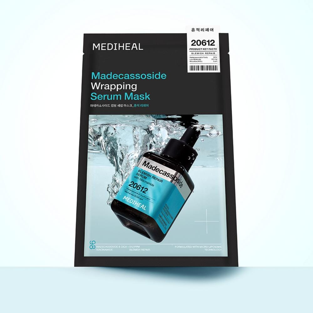 MEDIHEAL Madecassoside Wrapping Serum Mask Blemish Repair 10 Stück