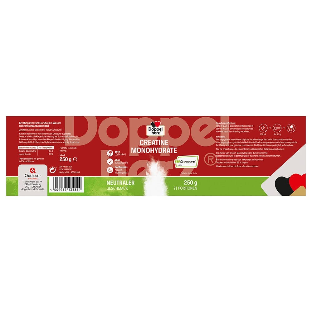 Doppelherz Creatine Monohydrate 250 g