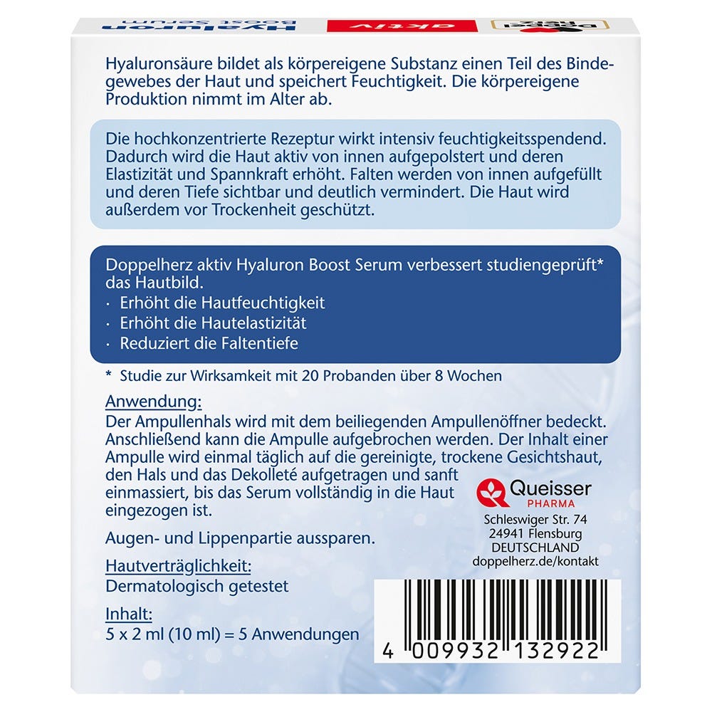 Doppelherz Hyaluron Boost Serum 5 Stück