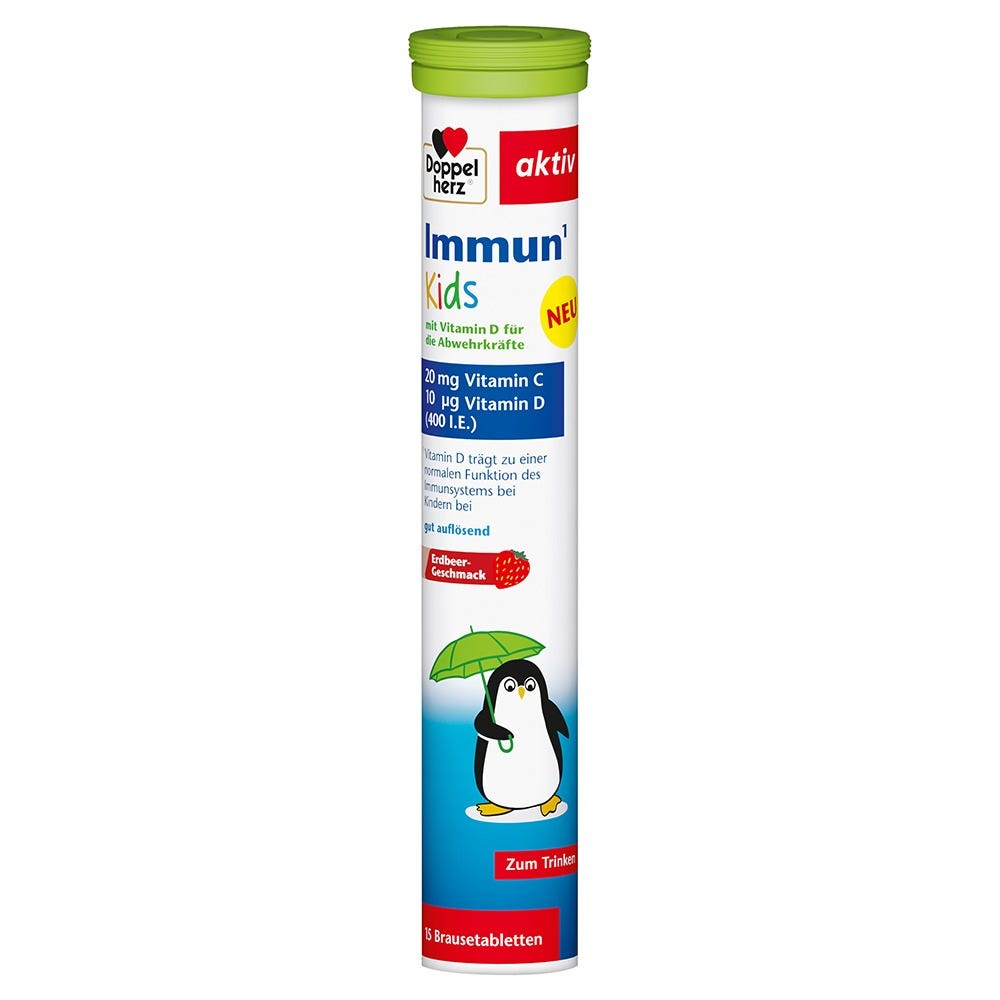 Doppelherz Immun Kids Brausetabletten 15 Stück