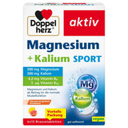 Doppelherz Magnesium + Kalium Brausetabletten 6x15 Stück