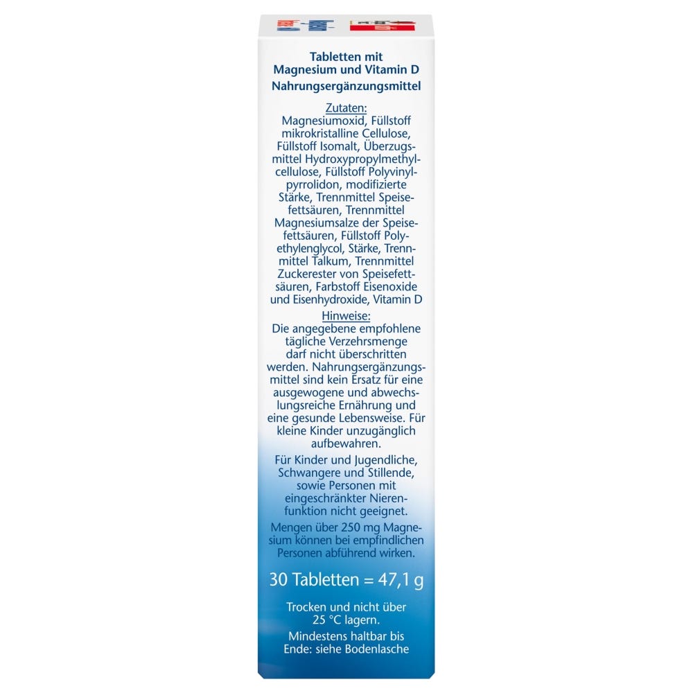 Doppelherz Magnesium 600 Intense Depot 30 Stück