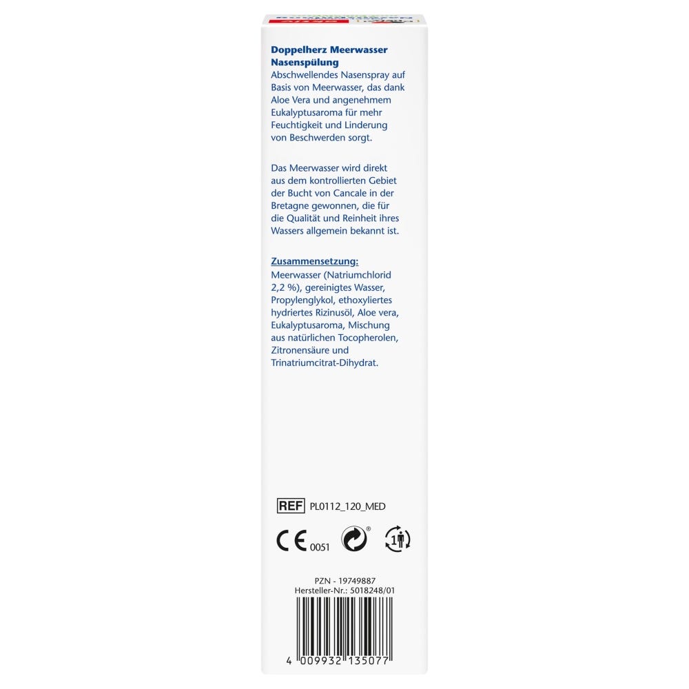 Doppelherz Meerwasser Nasenspülung 120 ml