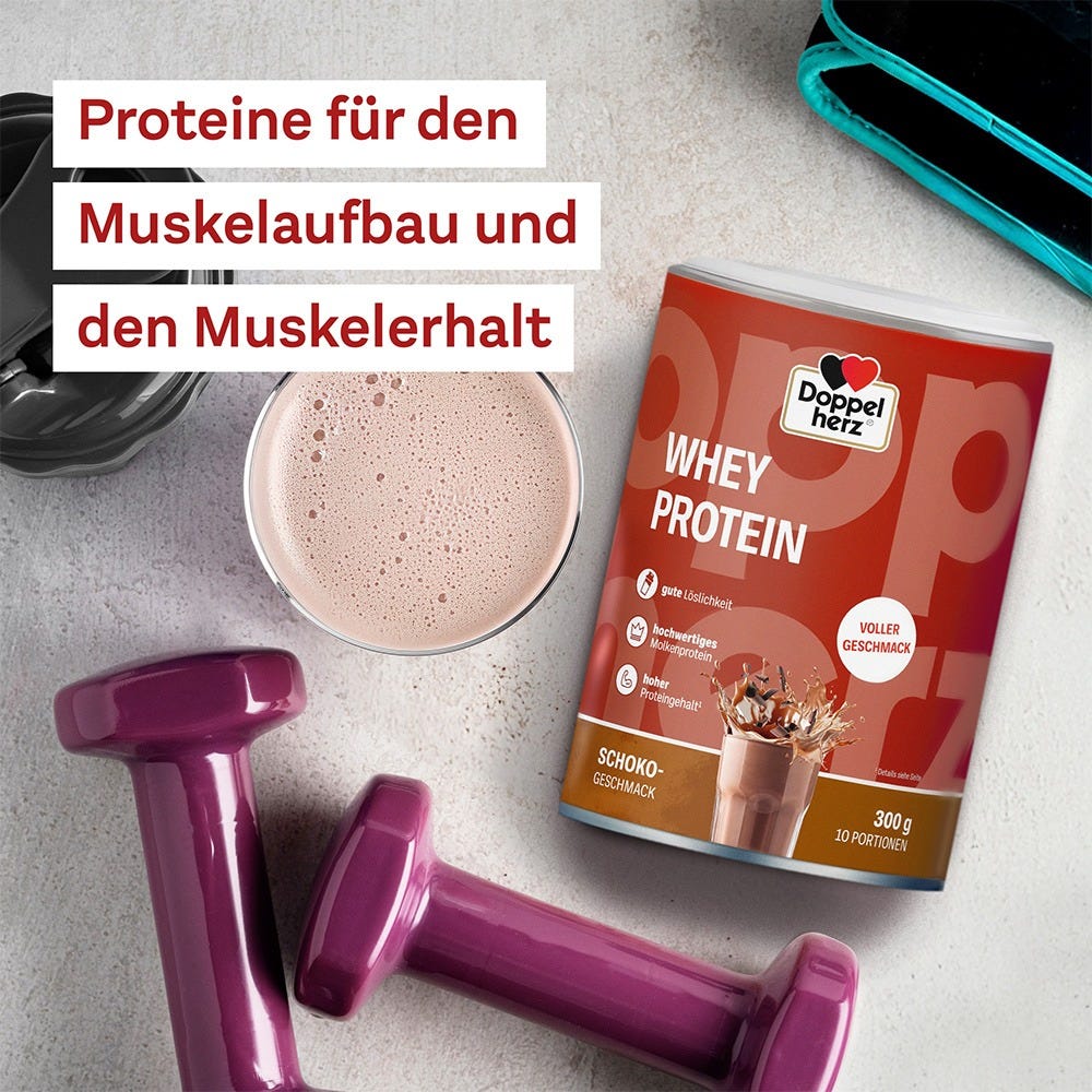 Doppelherz Whey Protein Schoko-Geschmack 300 g