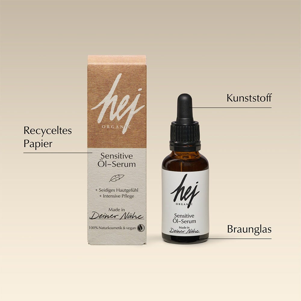 hej ORGANIC SENSITIVE Öl-Serum Serum 30 ml