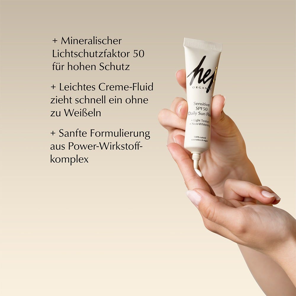 hej ORGANIC SENSITIVE LSF50 Tagescreme 30 ml