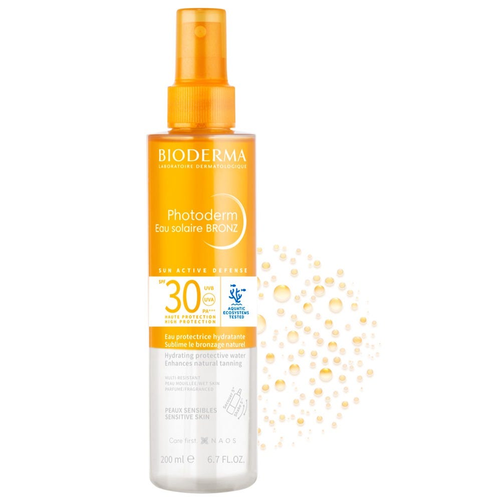 BIODERMA Photoderm Eau Solaire Bronz LSF30 200 ml
