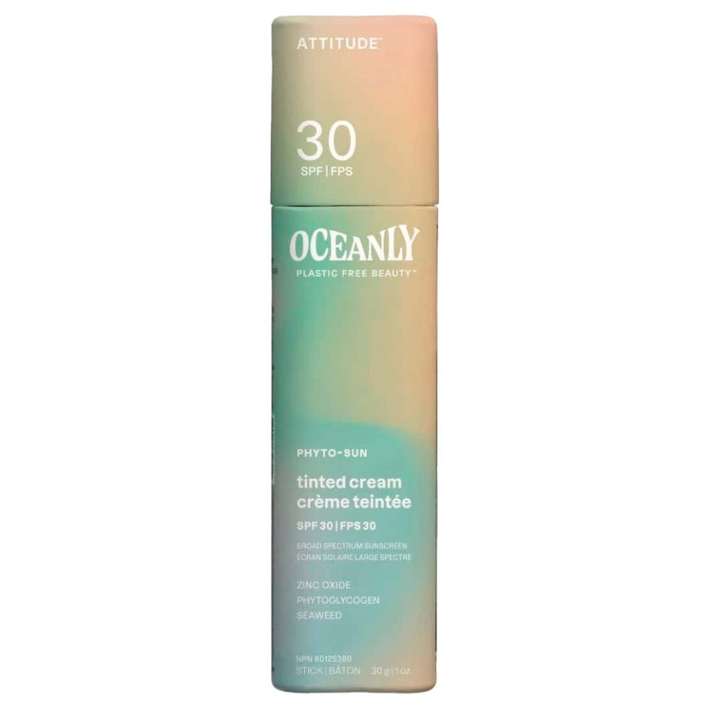 Attitude – Clean Beauty Oceanly PHYTO-SUN Tinted Moist. Cream SP 30 g
