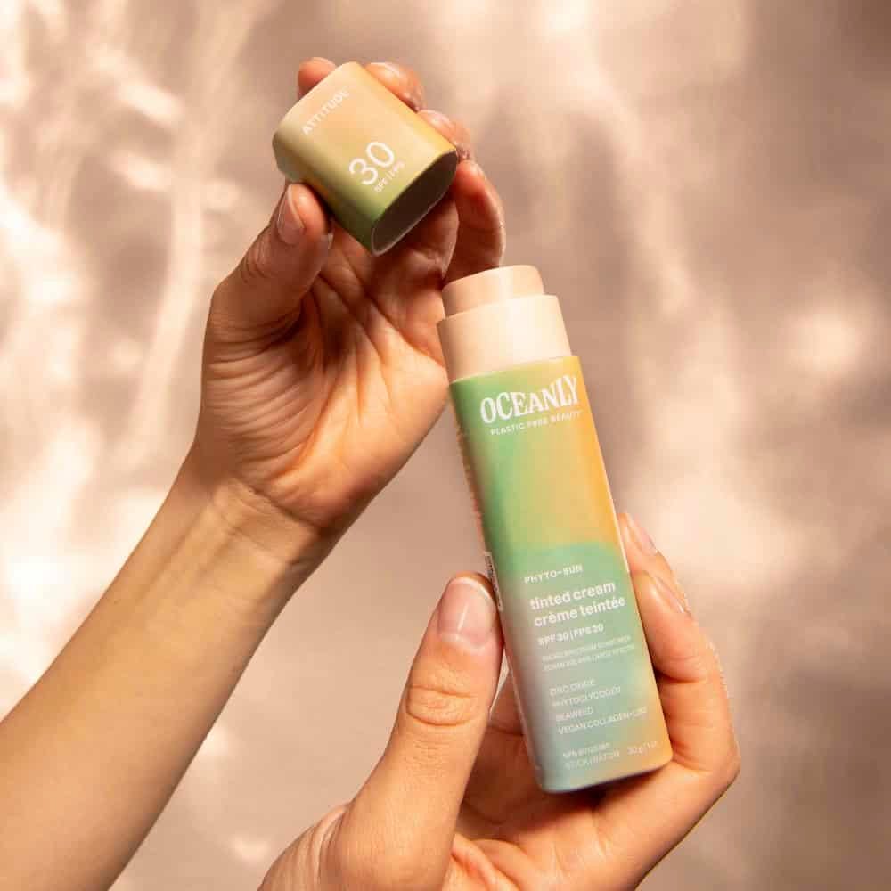 Attitude – Clean Beauty Oceanly PHYTO-SUN Tinted Moist. Cream SP 30 g