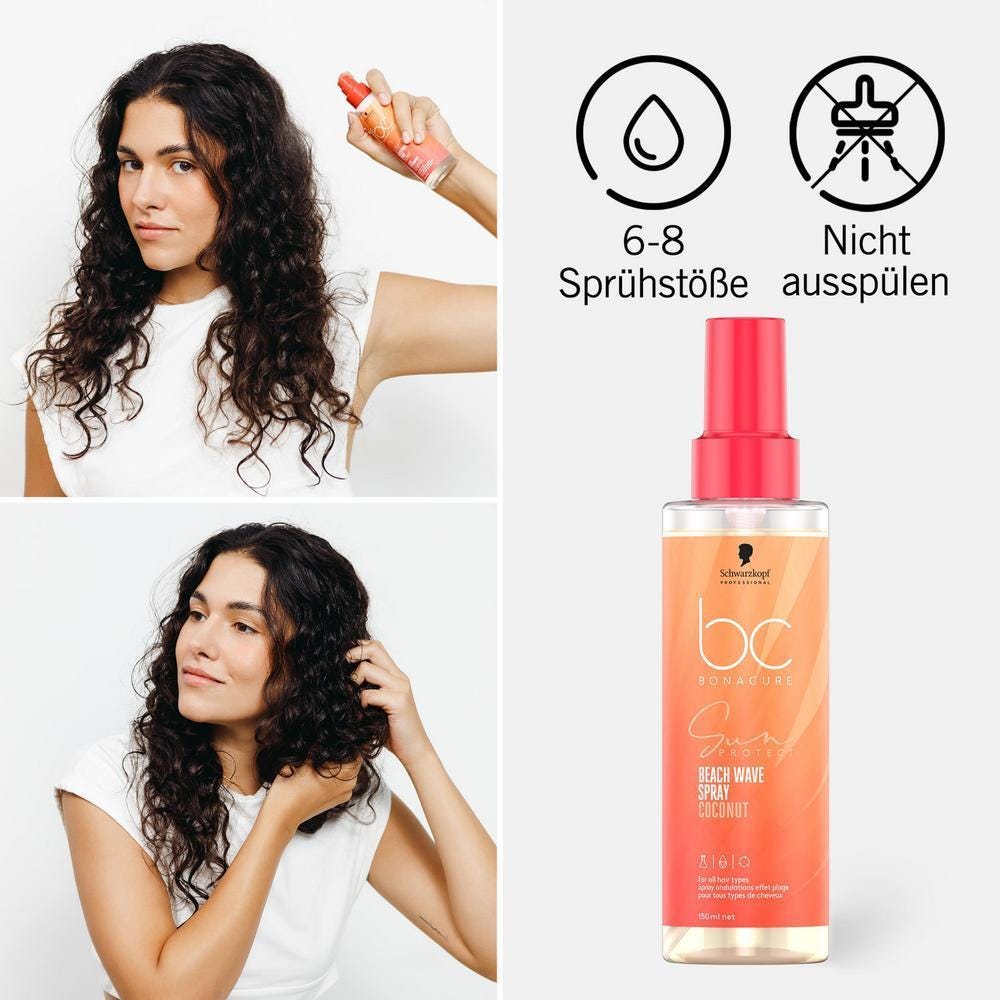 Schwarzkopf Bonacure Sun Protect Beach Wave Spray 150 ml