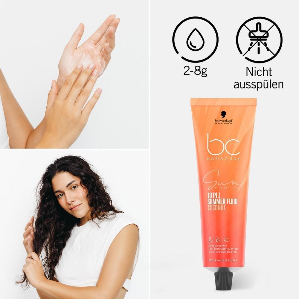 Schwarzkopf Bonacure Sun Protect 10-in-1 Summer Fluid Coconut 100 ml