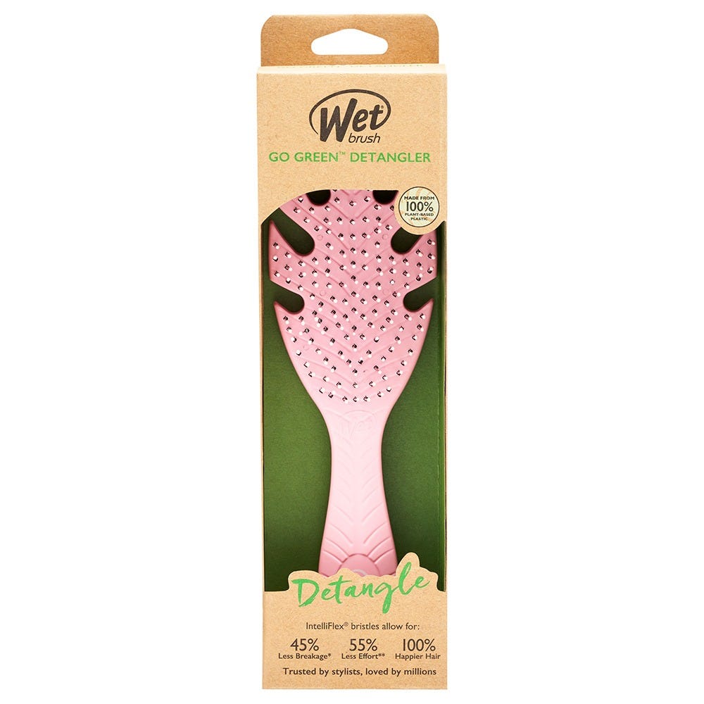 Wet Brush Go Green Detangler Pink/Grün 1 Stück