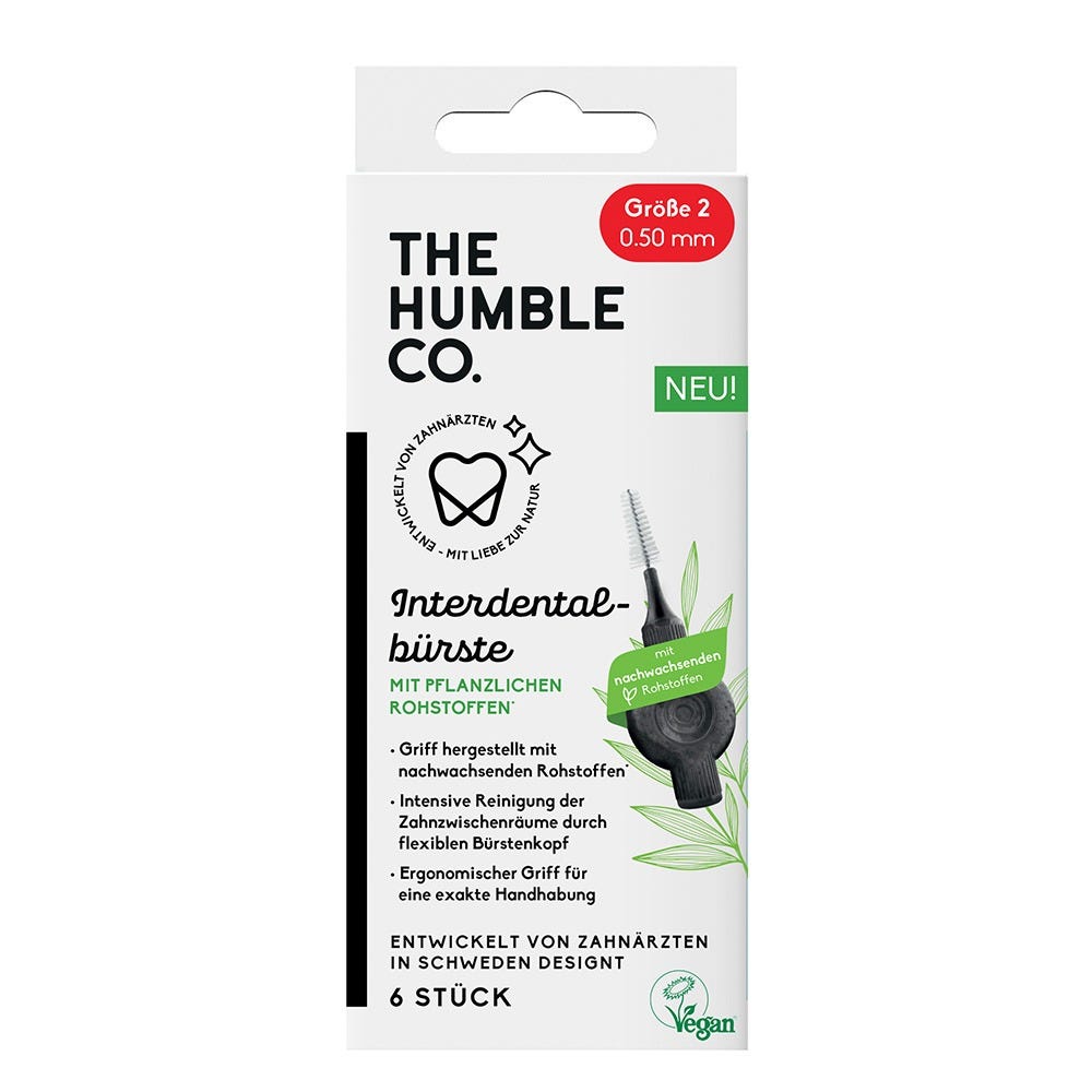 The Humble Co. Brush  Interdental Bürste 0,50 mm 6 Stück