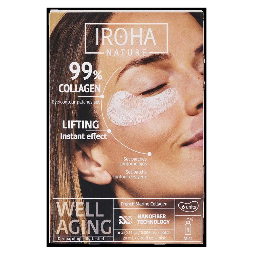 Iroha 99 % Collagen Eye Contour Patches Set