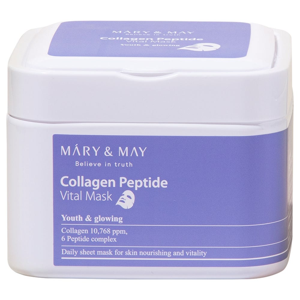 Mary & May Collagen Peptide Vital Mask 30 Stück