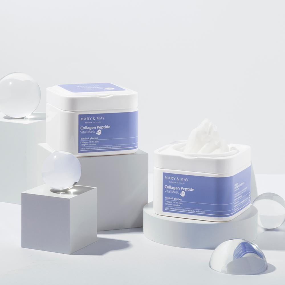 Mary & May Collagen Peptide Vital Mask 30 Stück