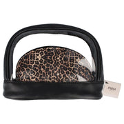 PARSA Beauty Kulturtasche 2 in 1 Leo Print 2 Stück