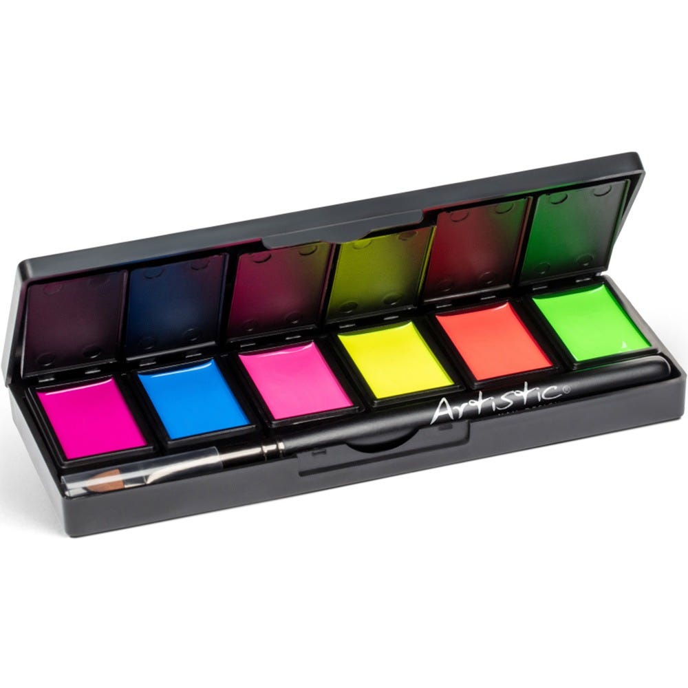 Artistic Nail Design Cream Gel Palette Euphoria Neons 