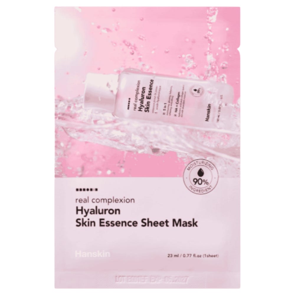 HANSKIN Real Complexion Hyaluron Skin Essence Sheet Mask 25 g