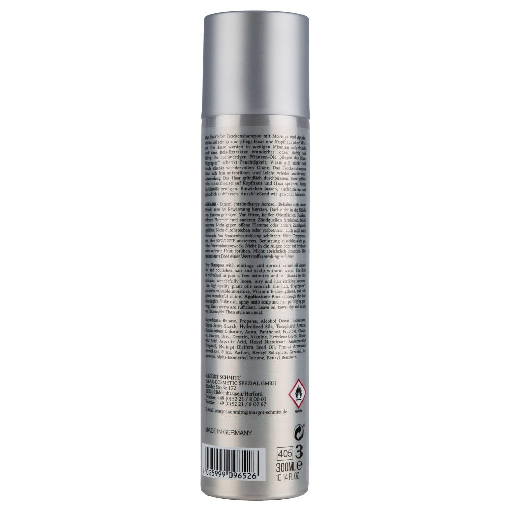 Margot Schmitt Haarliebe Trockenshampoo mit Moringa & Aprikosenkernöl 300 ml