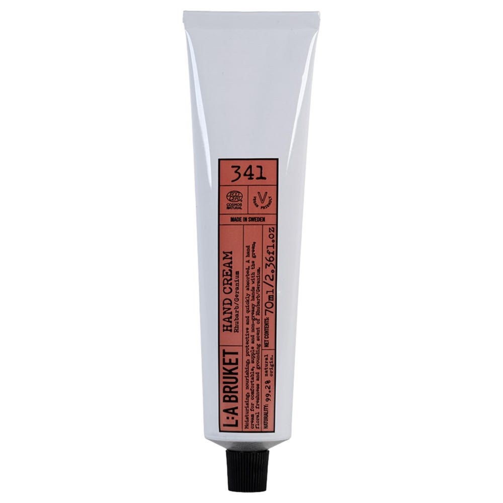L:A BRUKET Hand Cream Rhubarb/Geranium C 70 ml