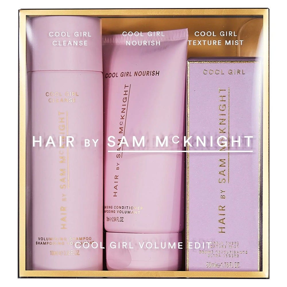 Hair by Sam McKnight Cool Girl Volume Edit Mini Kit