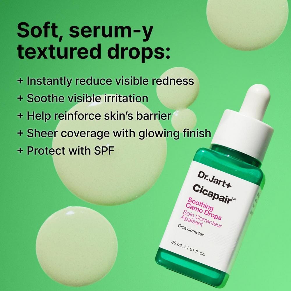 Dr.Jart+ Cicapair Soothing Camo Drops SPF 20 30 ml