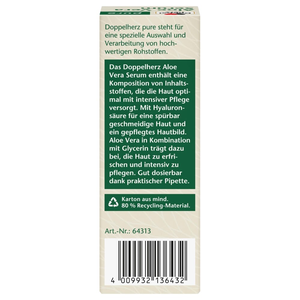 Doppelherz pure Aloe Vera Serum 50 ml