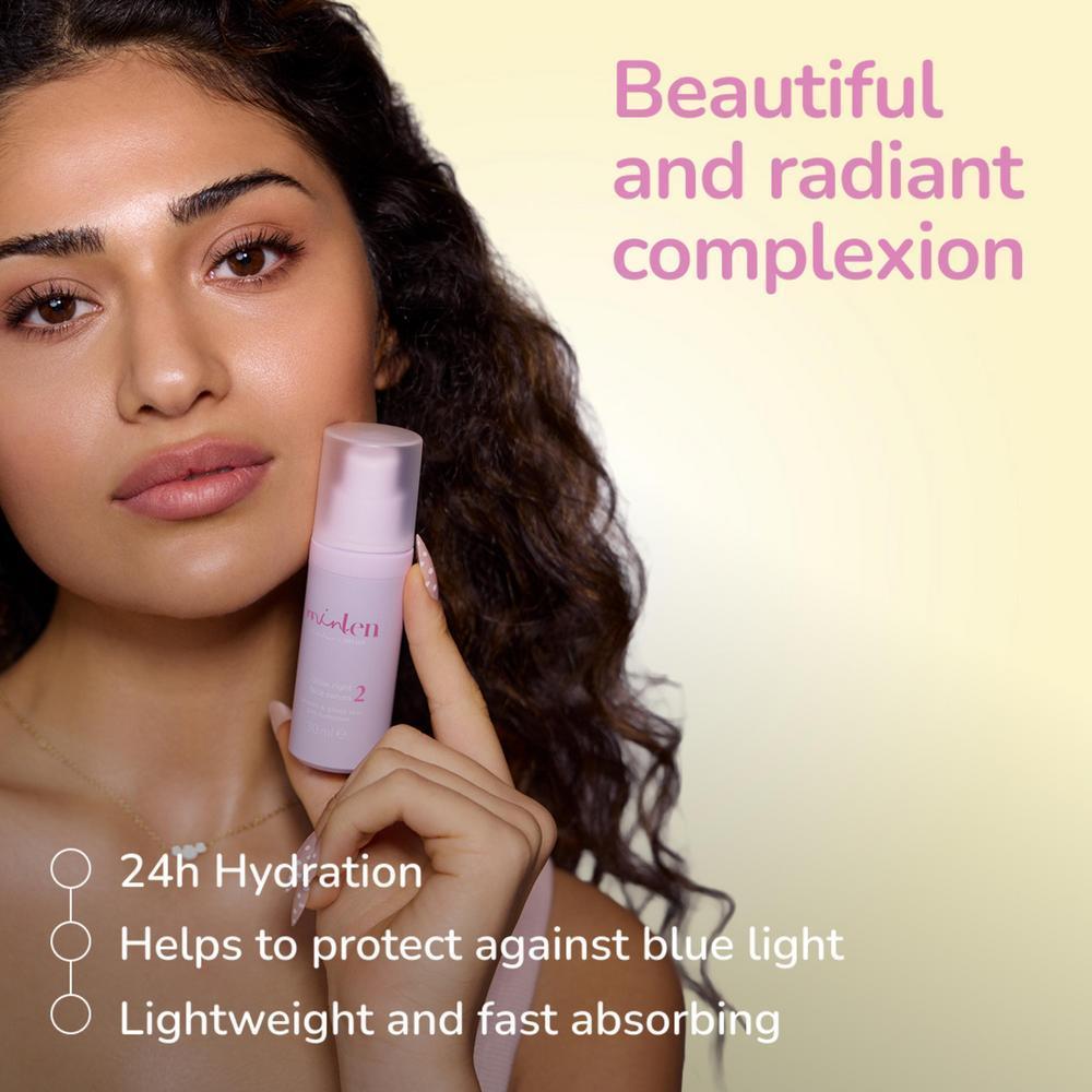 minLen Glow Right Face Serum 30 ml
