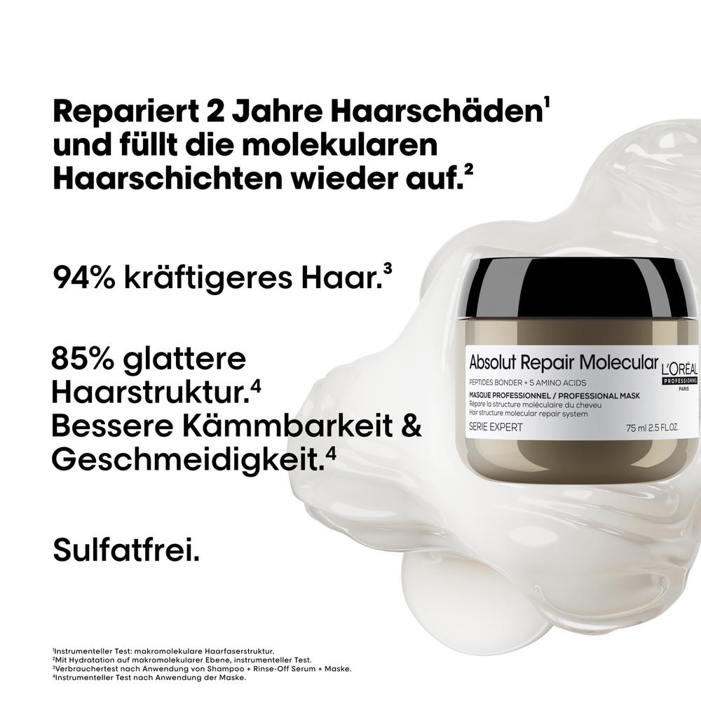 L'Oréal Professionnel Paris Absolut Repair Molecular Maske 75 ml