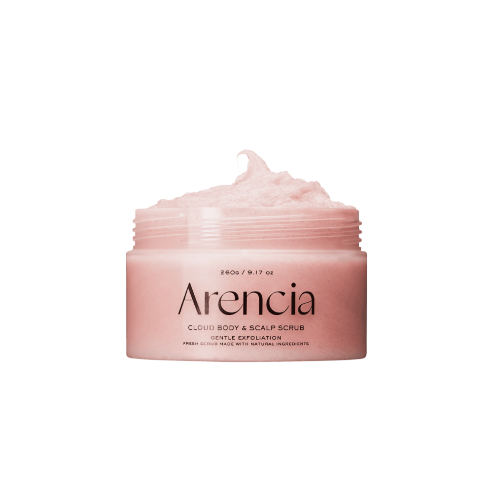 Arencia Fresh Cloud Body & Scalp Scrub Lavender & Pear 260 g