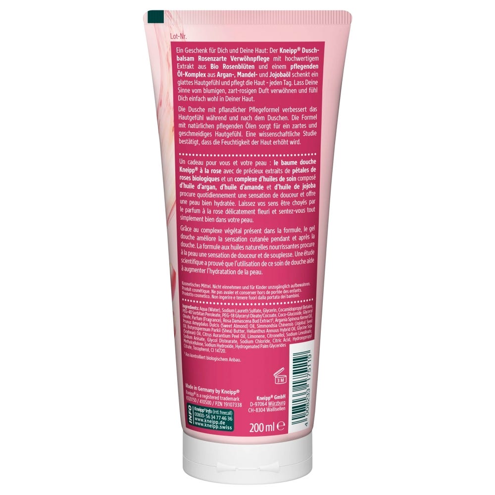 Kneipp Duschbalsam Rosenzarte VERWÖHNPFLEGE 200 ml