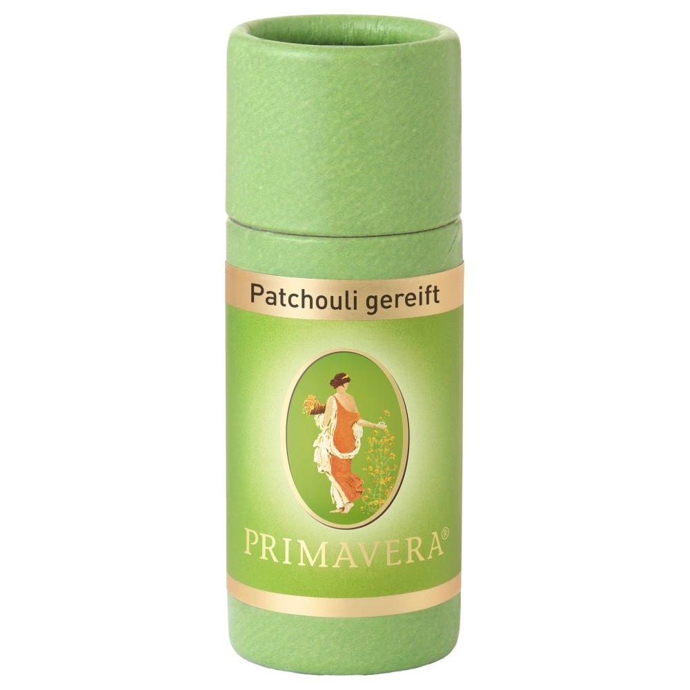 Primavera Patchouli gereift Ätherisches 1 ml