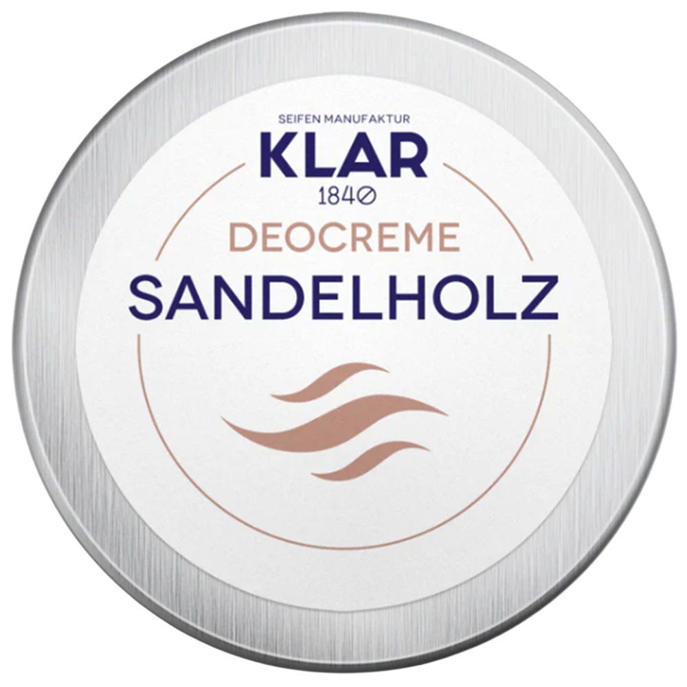 Klar´s Deocreme Sandelholz 65 ml
