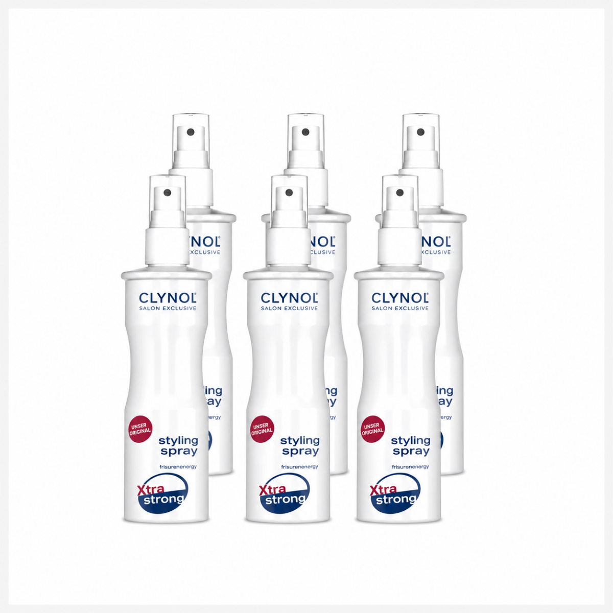 Clynol Styling Spray Extra Strong Bundle 6x250 ml