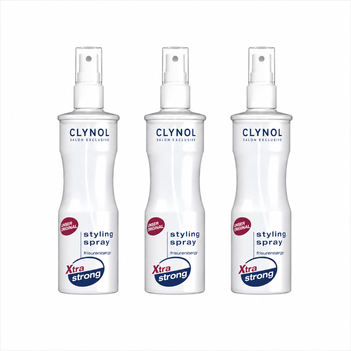 Clynol Styling Spray Extra Strong Bundle 3x100 ml