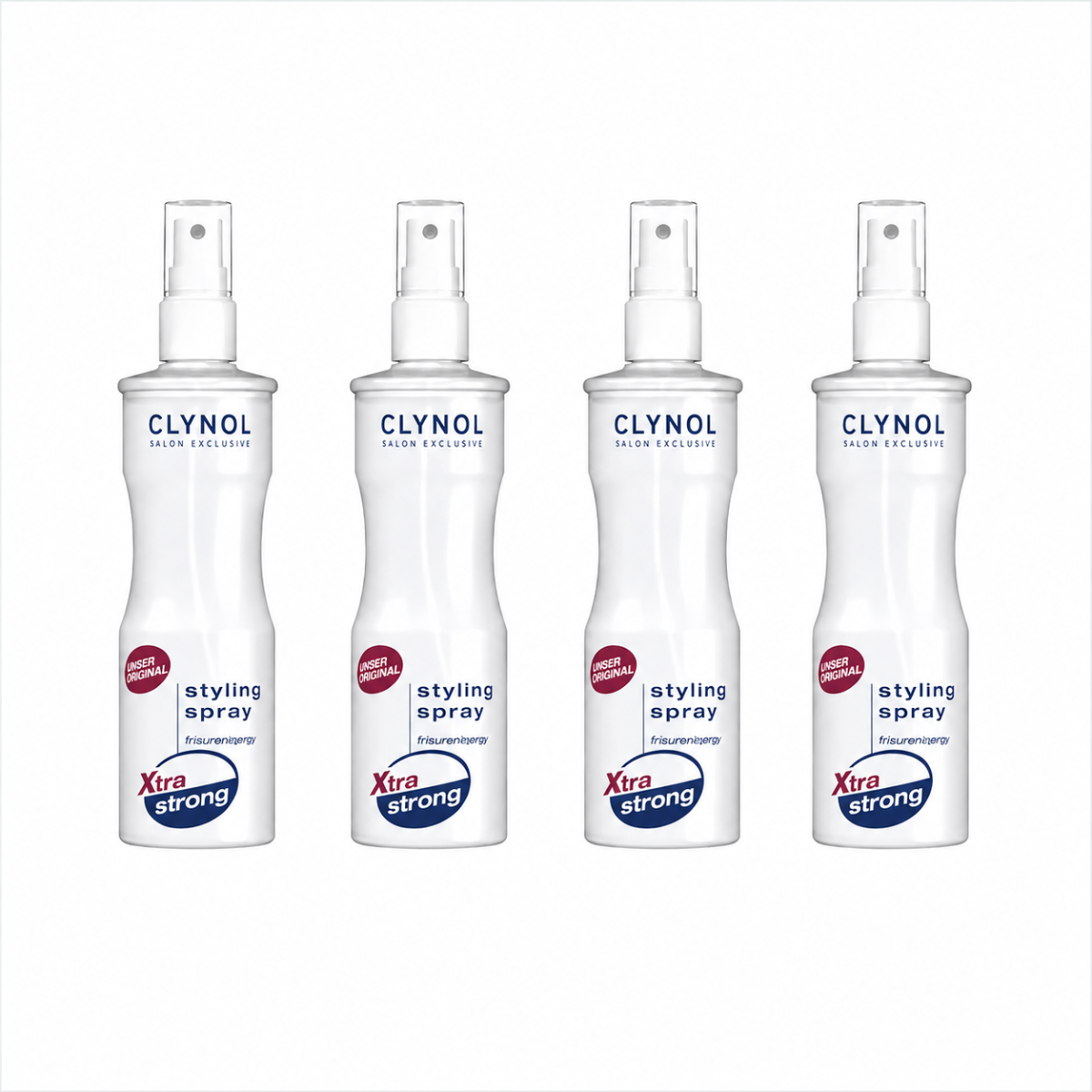 Clynol Styling Spray Extra Strong Bundle 4x100 ml