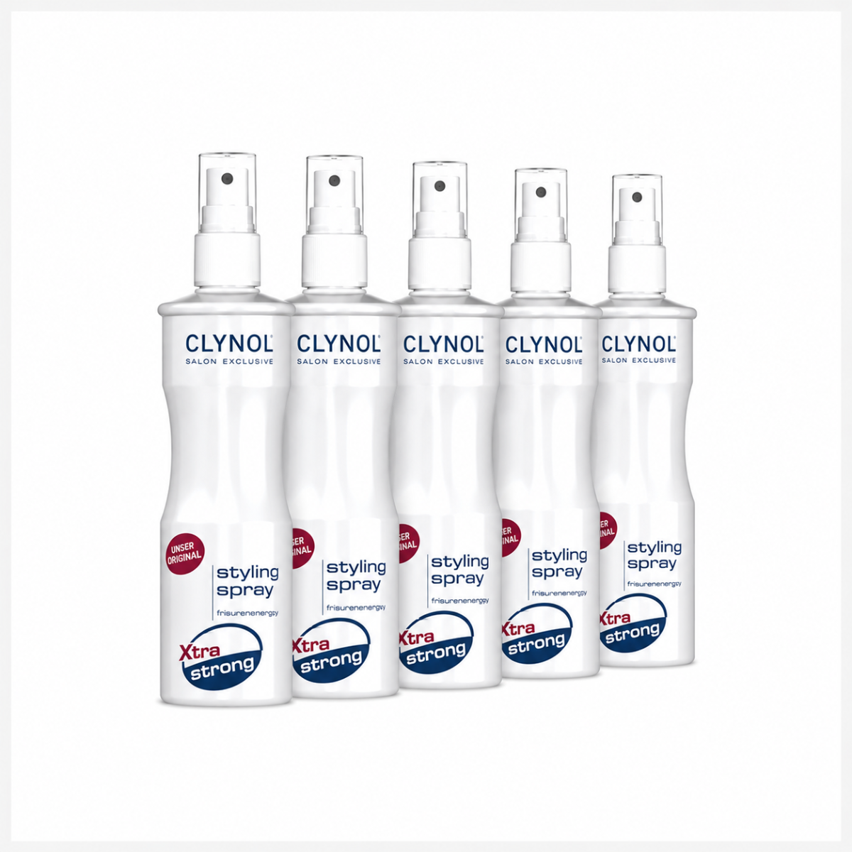 Clynol Styling Spray Extra Strong Bundle 5x100 ml
