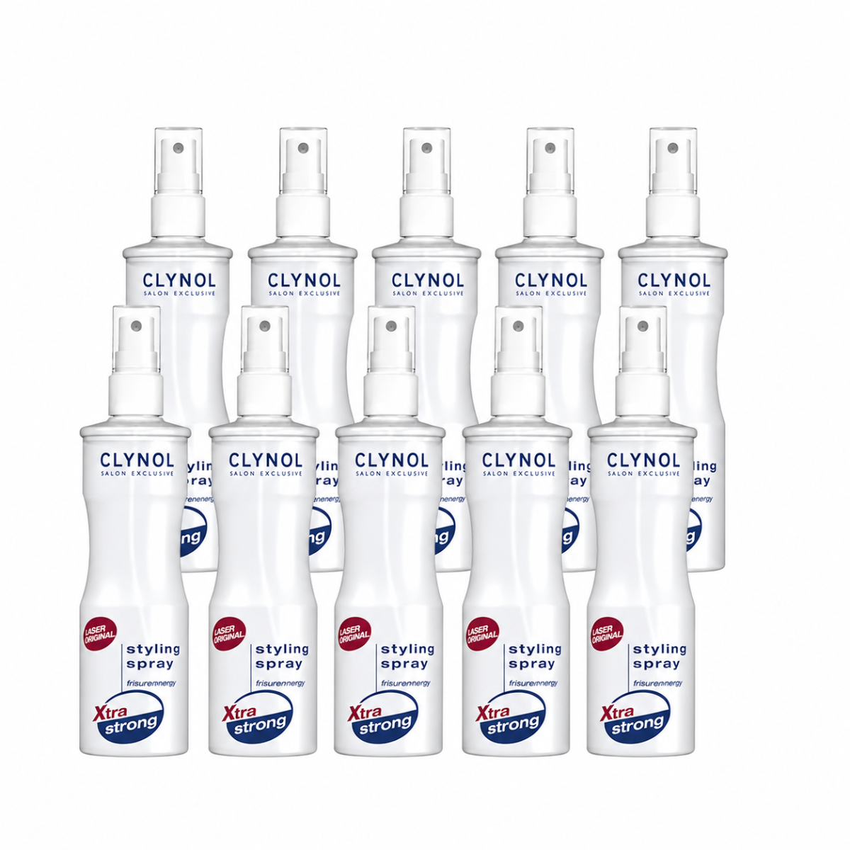 Clynol Styling Spray Extra Strong Bundle 10x100 ml