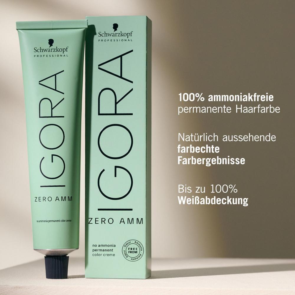 Schwarzkopf Professional IGORA ZERO AMM 8-51 Light Blonde Gold Cendré 60 ml