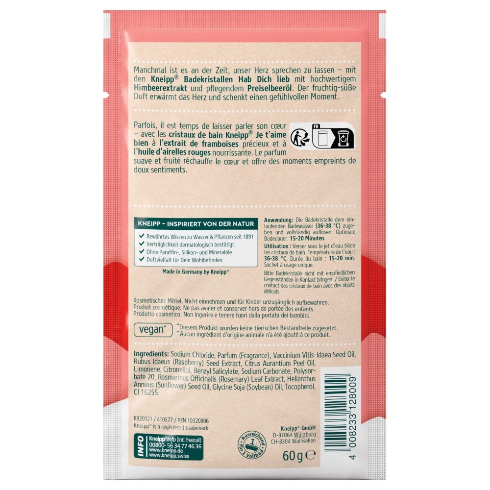 Kneipp  Badekristalle Hab Dich LIEB 60 g