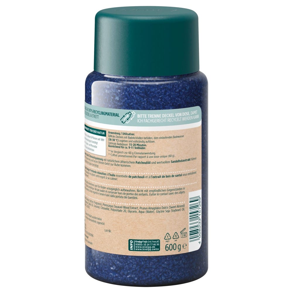 Kneipp Badekristalle Tiefen-ENTSPANNUNG 600 g