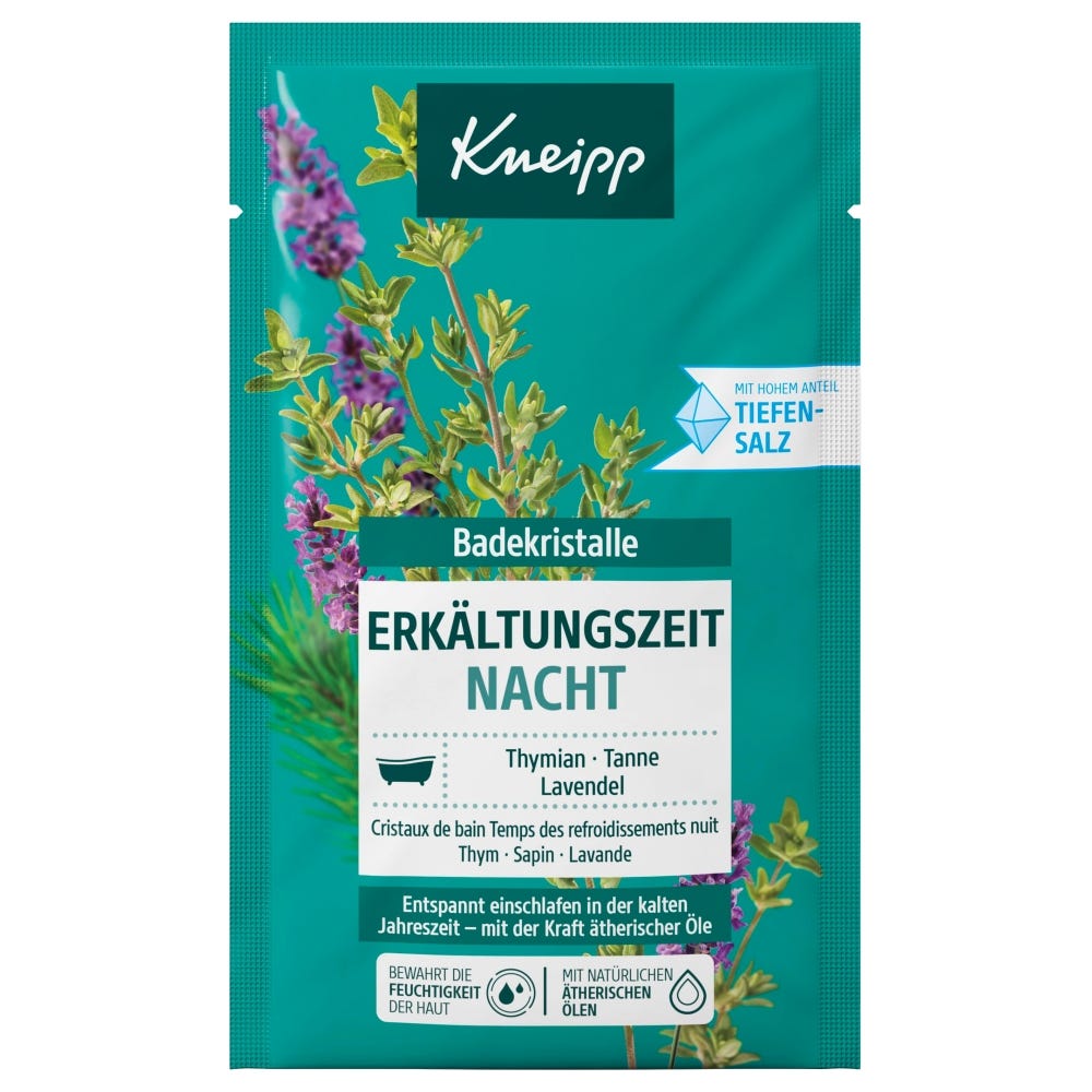 Kneipp Badekristalle ERKÄLTUNGSZEIT NACHT 60 g
