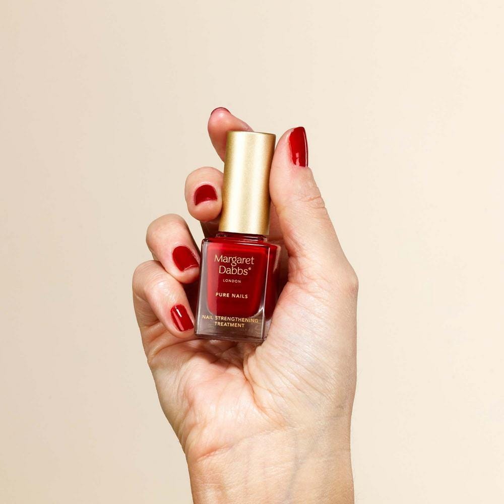 Margaret Dabbs Pure Nail Strengthening Treatment Rot 9 ml