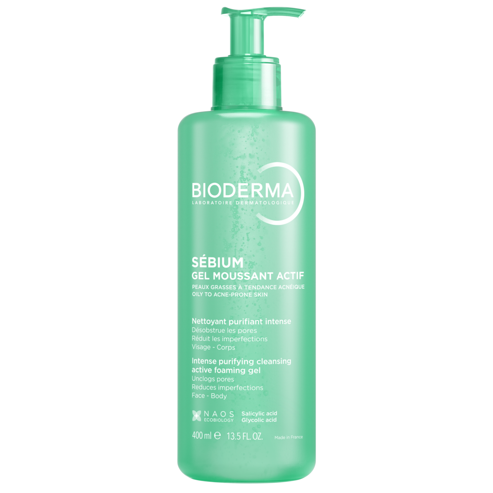 BIODERMA Sébium Gel Moussant Actif - Akne-Reinigungsgel 400 ml