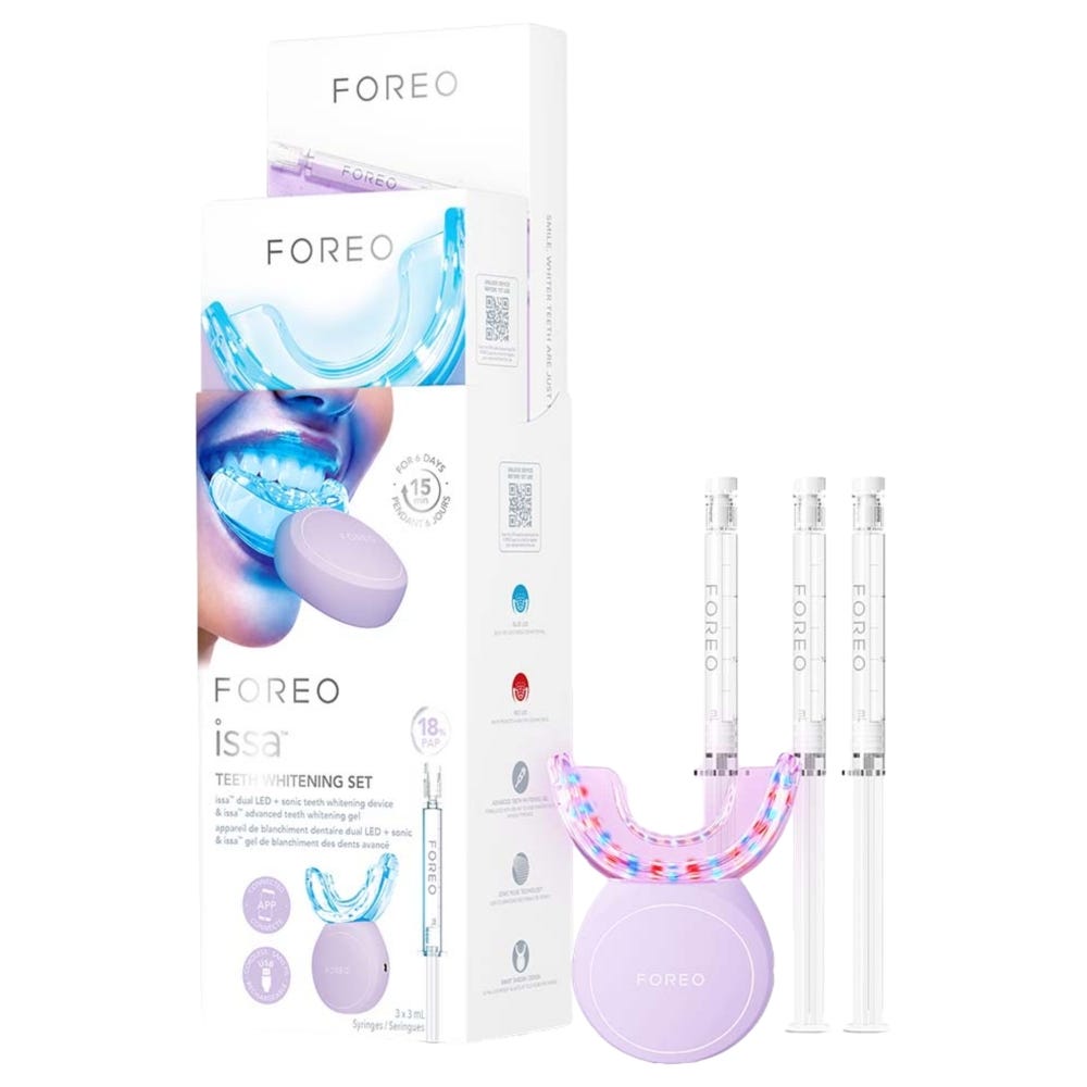 FOREO issa™ dual LED + sonic teeth whitening 1 Stück